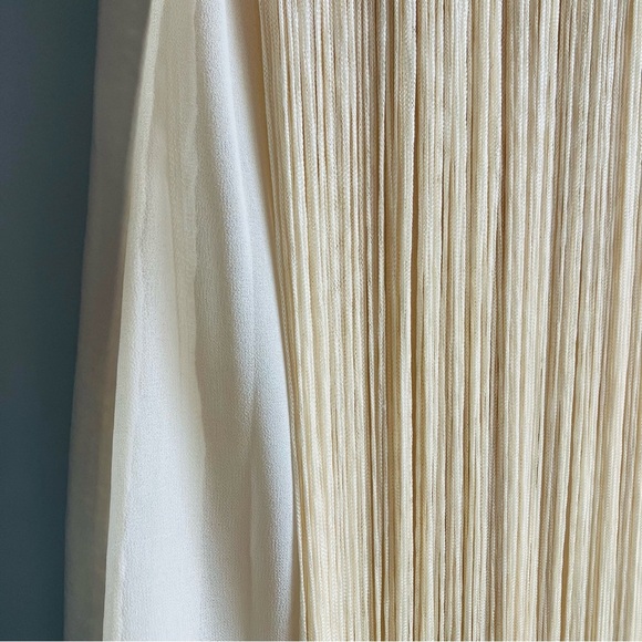 RACHEL Rachel Roy Champagne Fringe Tassel Dress, EUC - Picture 8 of 15